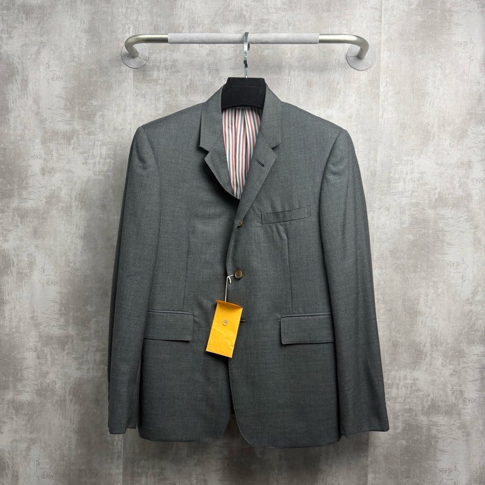 Authentic Thom Browne Classic Gray Sport Coat
